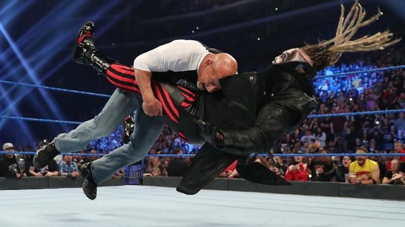 Could The Fiend withstand more spears from Goldberg?
